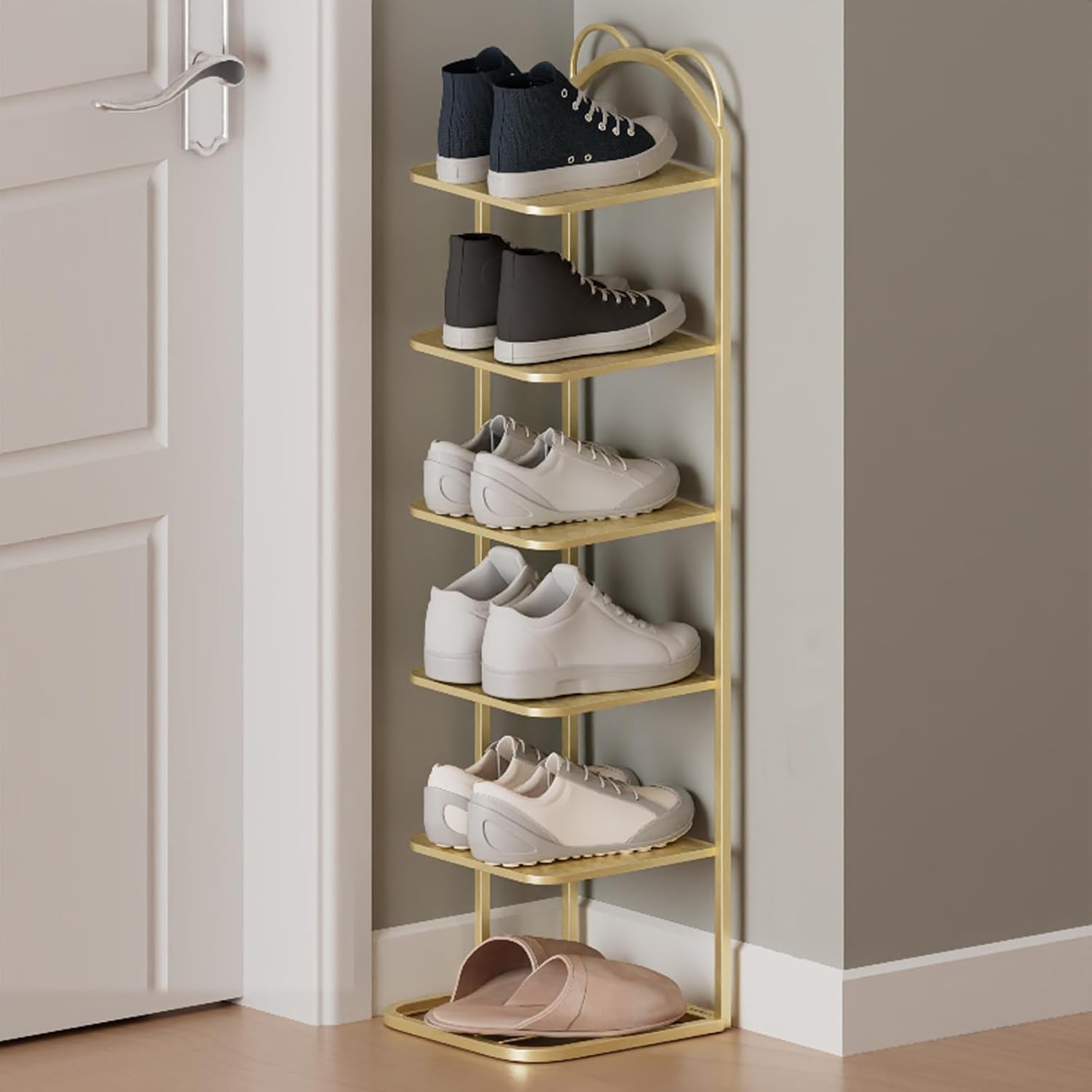 Étagère à chaussures pour entrée : finissez-en avec le désordre du couloir