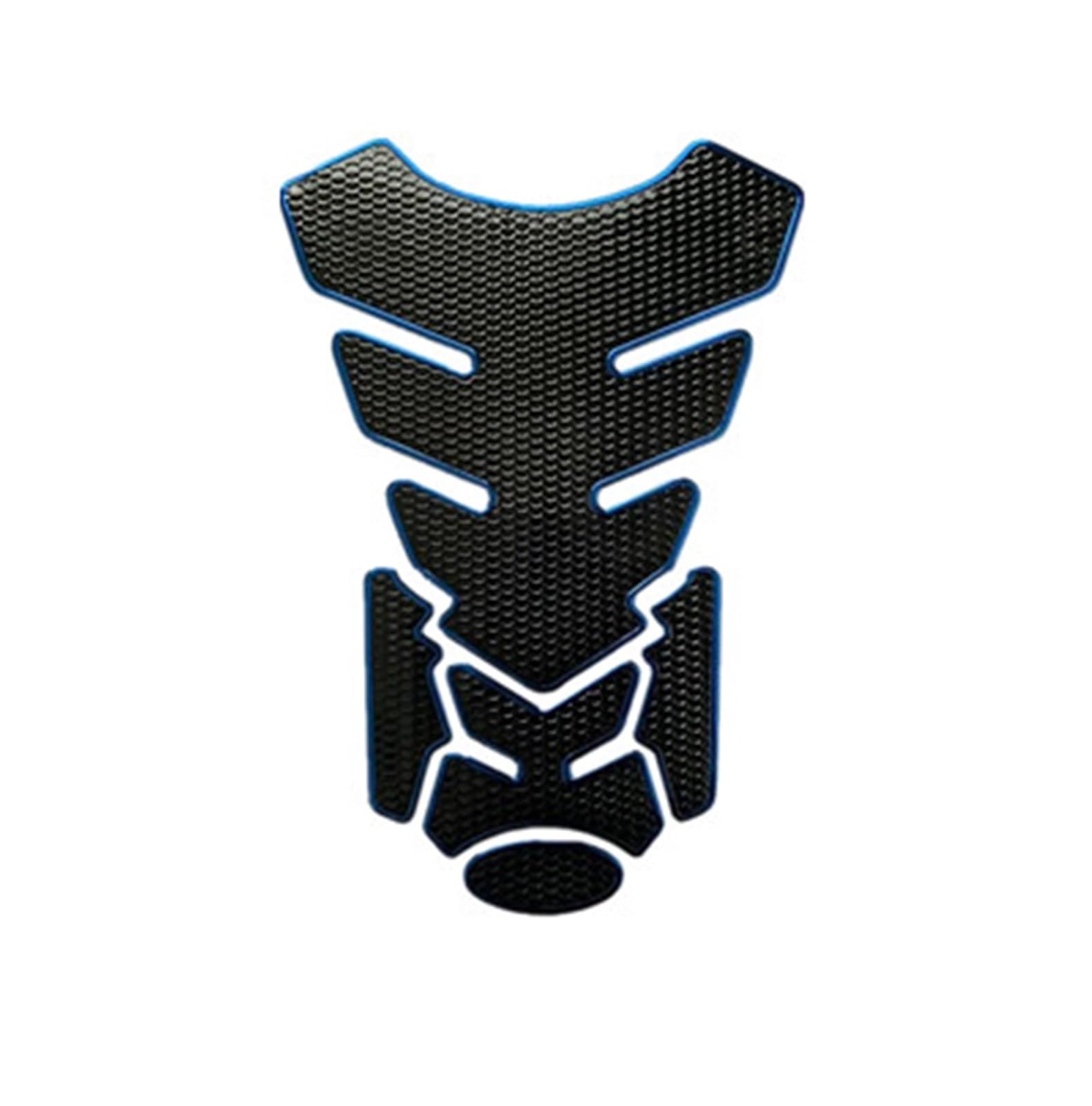 Motorcycle Fuel Gas Tank Pad Sticker Protector Decal for Z1000 ZX-6R ZX-636 ZX-9R ZX-10R ZX-12R(Blu)