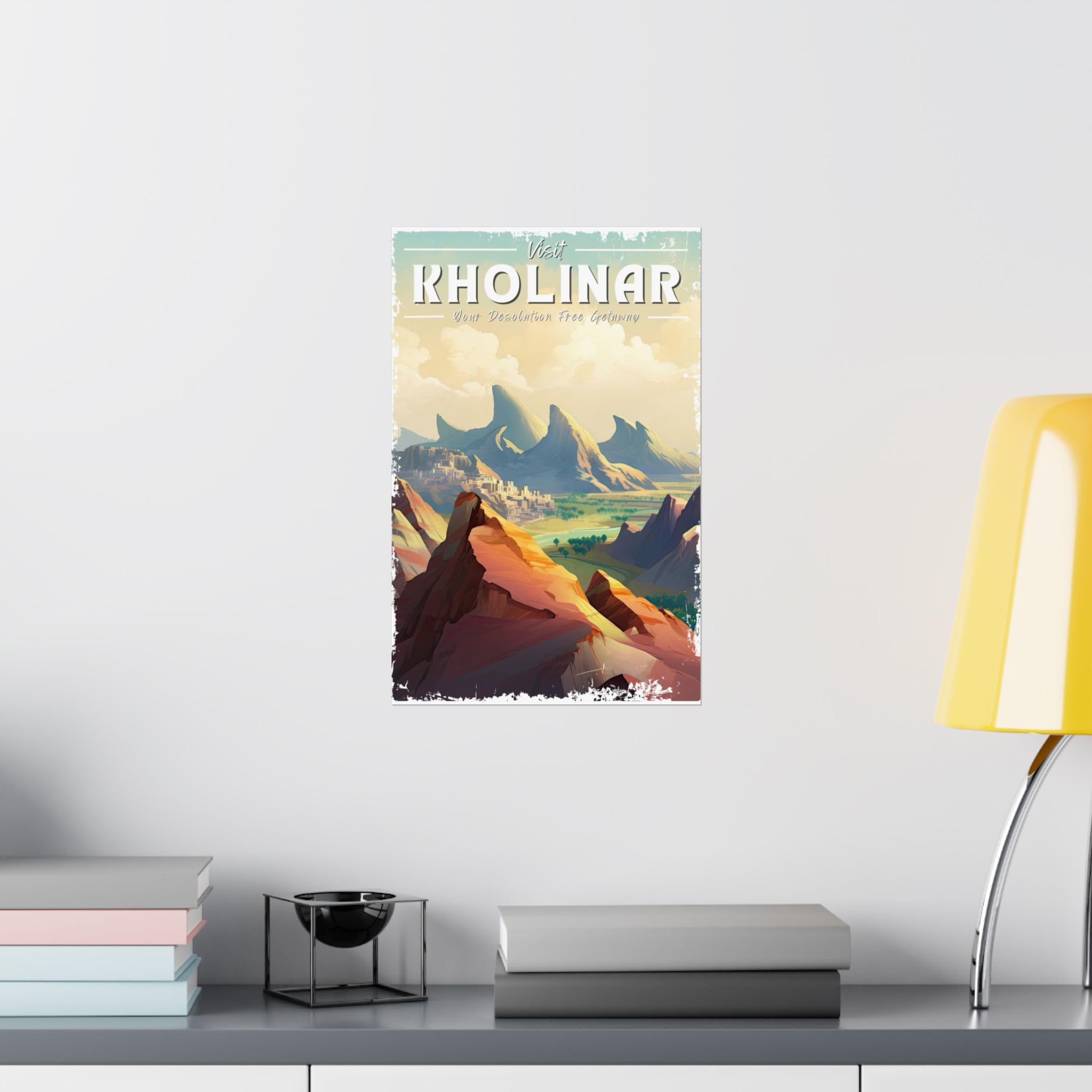 Amazon.com: Kholinar Travel Poster Inspired by Stormlight Archive