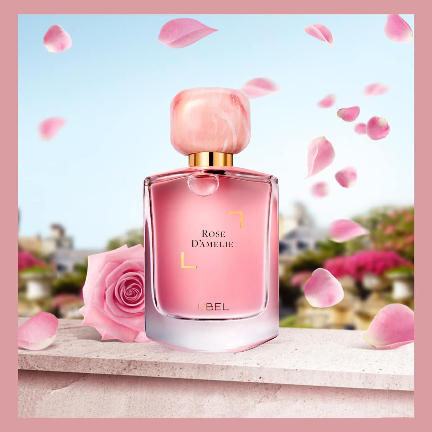 L'Bel Rose D'Amelie Long-Lasting Women's Perfume 45 ml