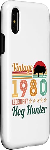 Miniatura 9 de iPhone 12 mini Retro Legendary Hog Hunter Vintage Pig Hog Boar Hunting Case