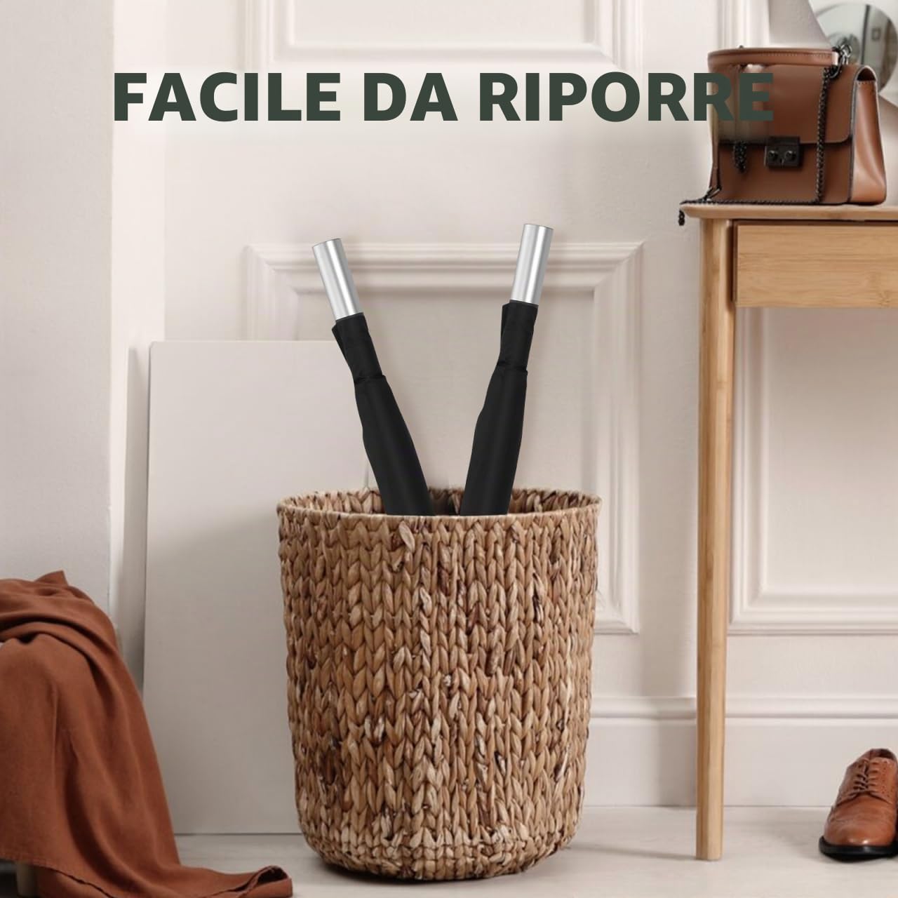 75-80 Cm Borsa Porta-Ombrello Lunga Con Tracolla Regolabile Custodia Per Ombrello Lunga