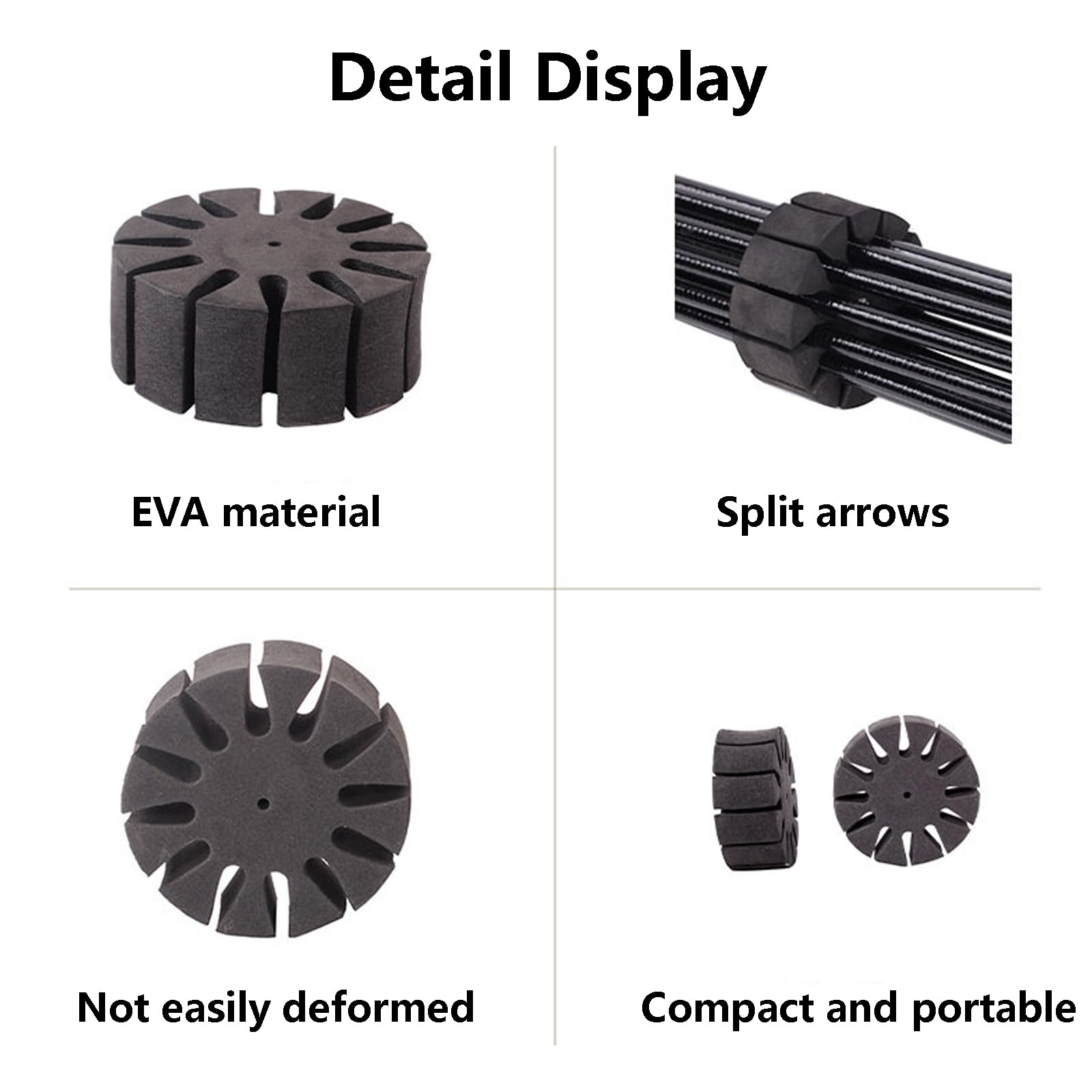 Mtlavishness Support de flèche Support de flèche Séparateur de flèche en mousse EVA Support de support de flèche rond Léger Accessoire de tir à l'arc durable Peut contenir 12 Mtlavishness Support de flèche Support de flèche Séparateur de flèche en mousse EVA Support de support de flèche rond Léger Accessoire de tir à l'arc durable Peut contenir 12