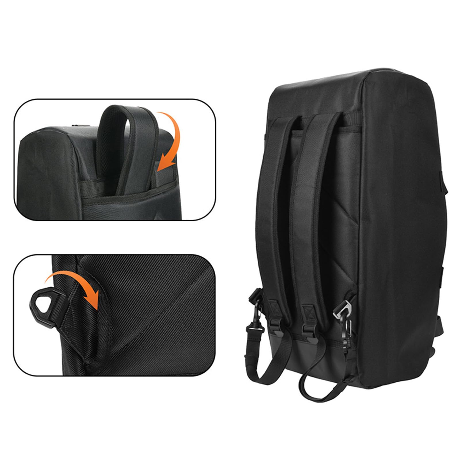 Zaino per altoparlante esterno per JBL Boombox 4, borsa da trasporto compatibile con JBL Boombox 3/2/1, borsa da viaggio portatile con tracolla