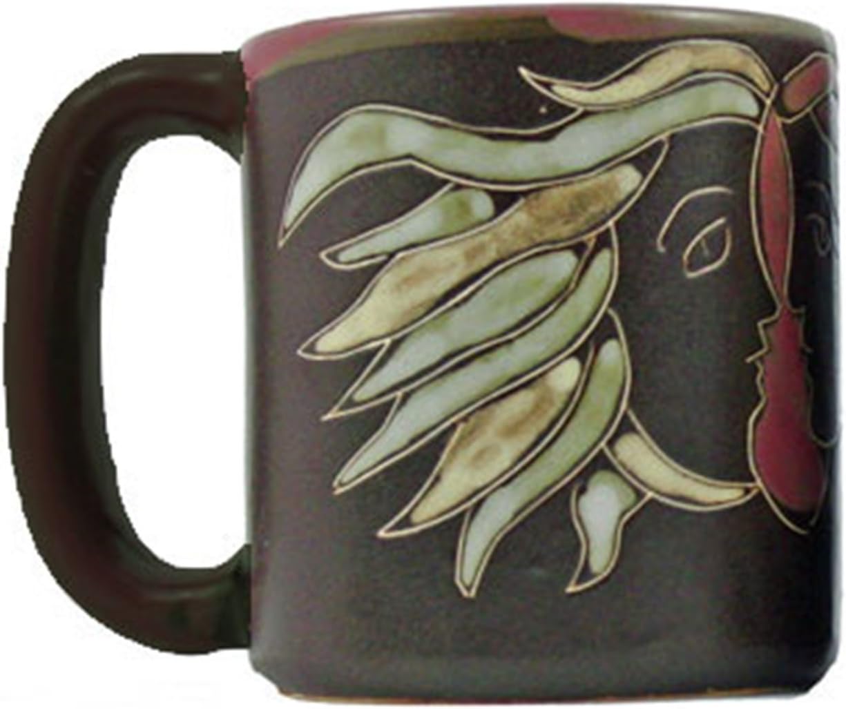 Mara Stoneware Mug - Lovers - 16 oz