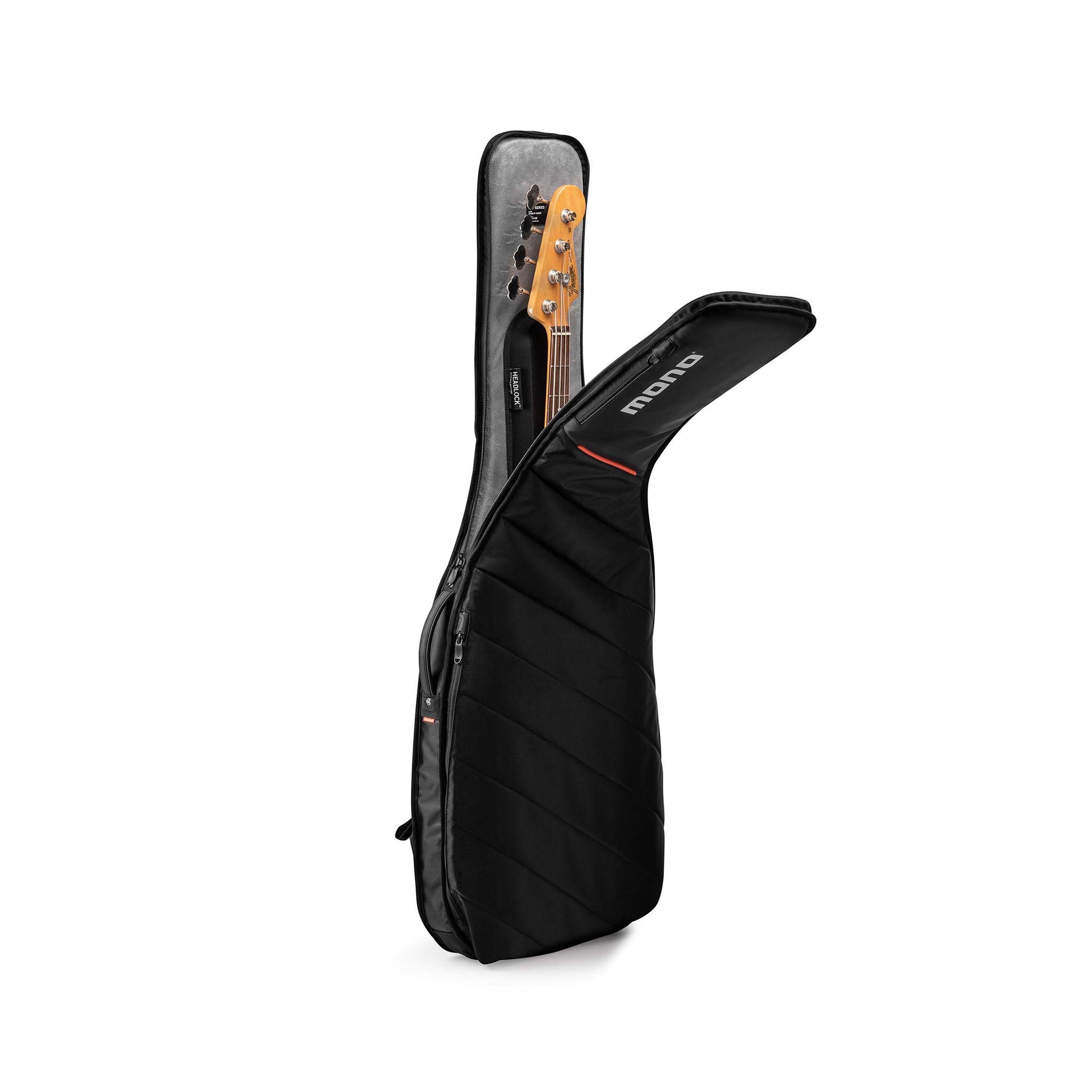 MONO M80 Stealth - Carcasa para bajo eléctrico, color negro