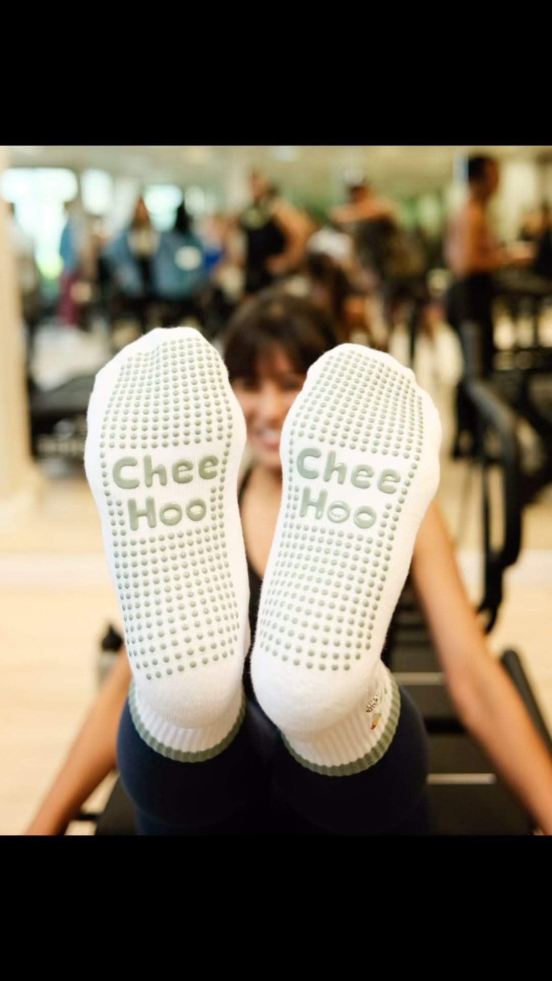 ??????????? Fresh Cotton Socks, Toe Socks, Non Slip, 100% Cotton Where it Touches Your Skin, 22-24cm, Made in Japan (BLACK)