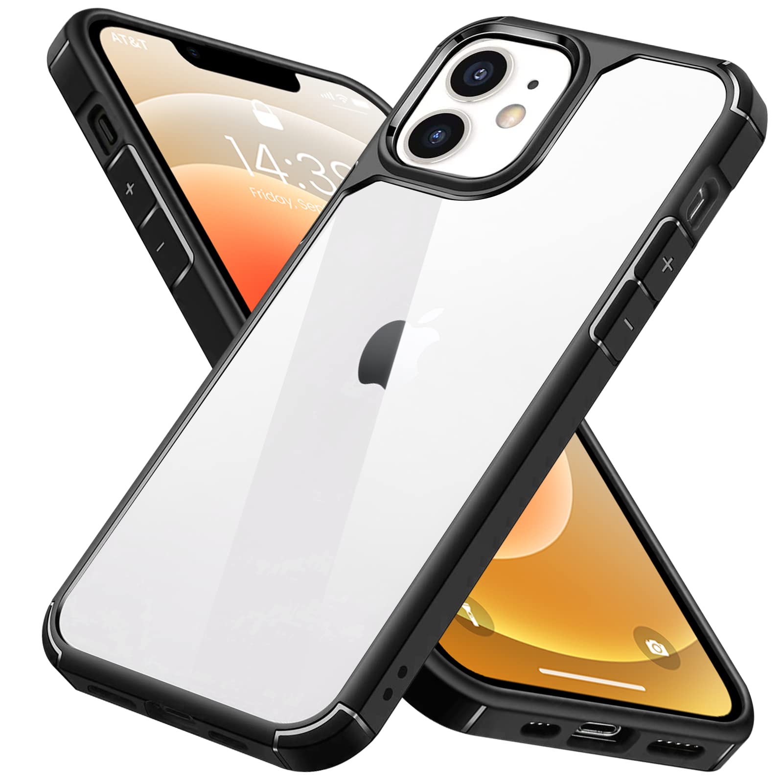 Infosun Iphone 12 12 Pro Case Clear Cover Ultra Thin Desertcart