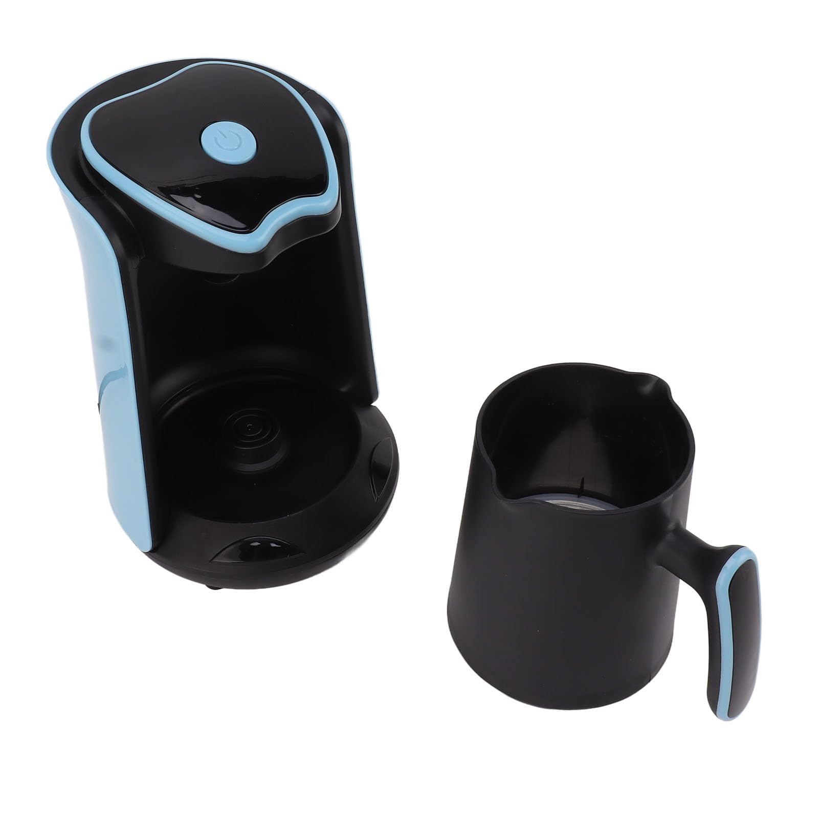 Ejoyous Macchina da caffè Turco, Macchina da 500 Ml Ml Mokka Matrice di Surriscaldamento di Overflow Protection 4 Tazze di capacità