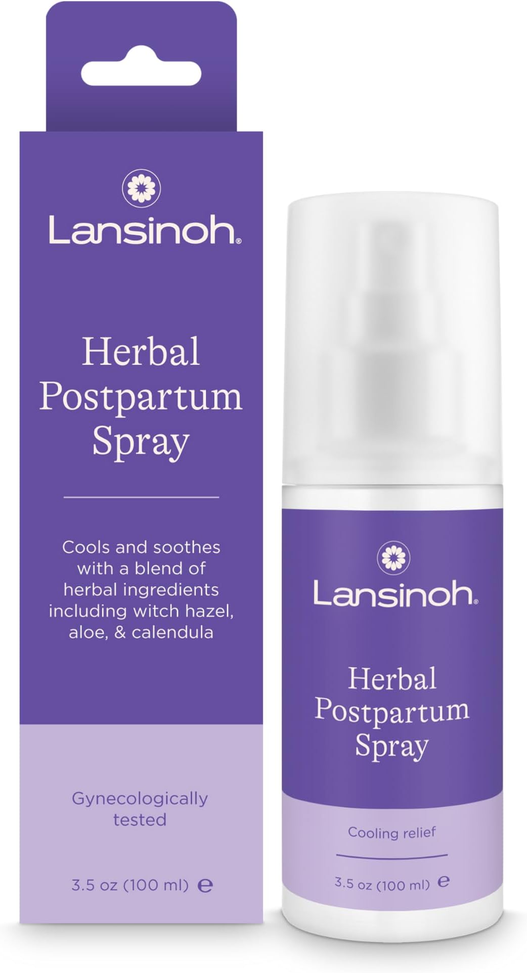 Herbal Perineal Spray, Postpartum Essentials, 3.5 Ounces