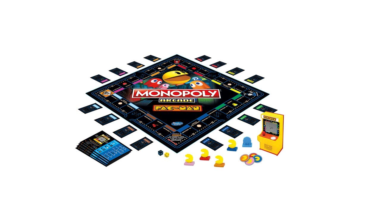 Monopoly Pac-Man Edizione Francese | Gioco Da Tavolo Con Mini Arcade | Da 2 A 4 Giocatori | Per Bambini Dagli 8 Anni