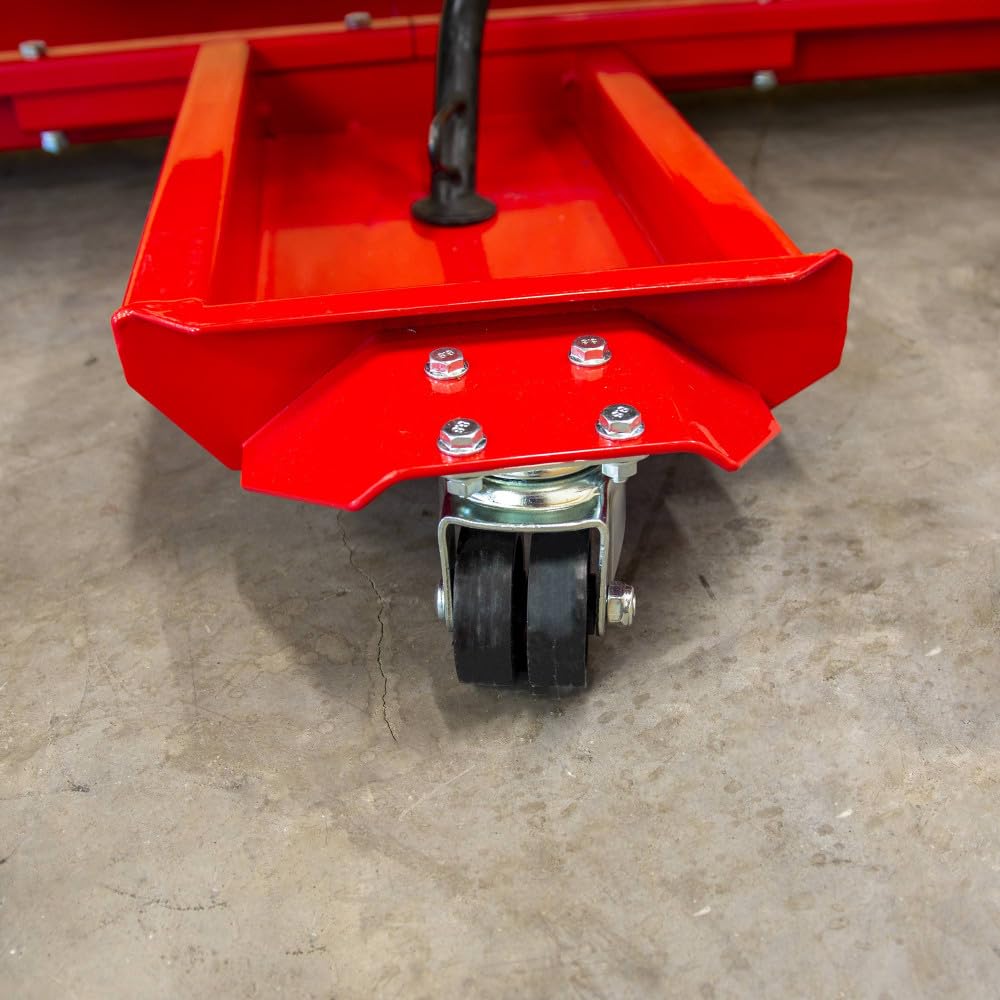 MECA24 Range Moto Rotatif - Chariot Moto -Déplace Moto pour Rangement Moto - Rail Rangement - capacité de Charge 567 kg