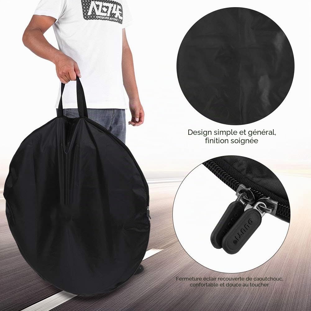 Wheels 29 Cover, Vélo Roue Sac Vélo Cycle Vélo Transport Housse Sac VTT Vélo Roues Transporter Sac Voyage Vélo Roue Transport Paquet Étui de Rangement(29 Pouces)