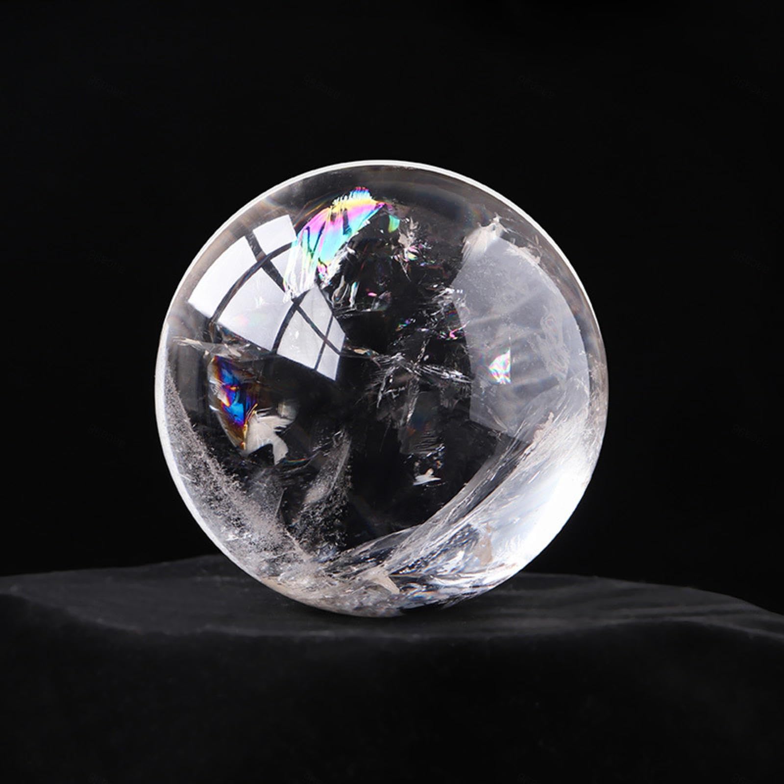 Amazon｜ナチュラルホワイトカルサイトボールヒーリングクォーツ