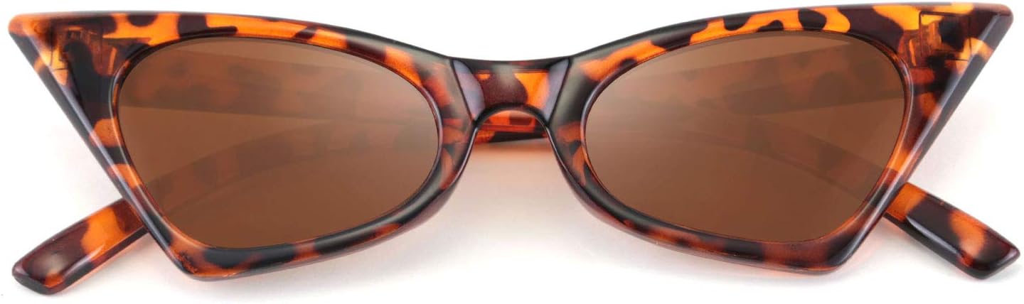 FEISEDY Small Cat Eye Sunglasses Vintage Square Shade Women Eyewear B2291 - Image 3