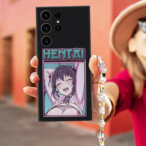 Miniatura 2 de Funda compatible con Samsung Galaxy S23 Ultra Anime Girl, hentai lindo Kawaii Sexy Japonés Girl Anime Manga Cartoon Pattern para Samsung funda para