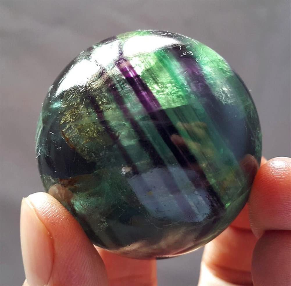 Decorazione Domestica Sfera di Cristallo di Quarzo Fluorite Naturale s Collezioni di casa