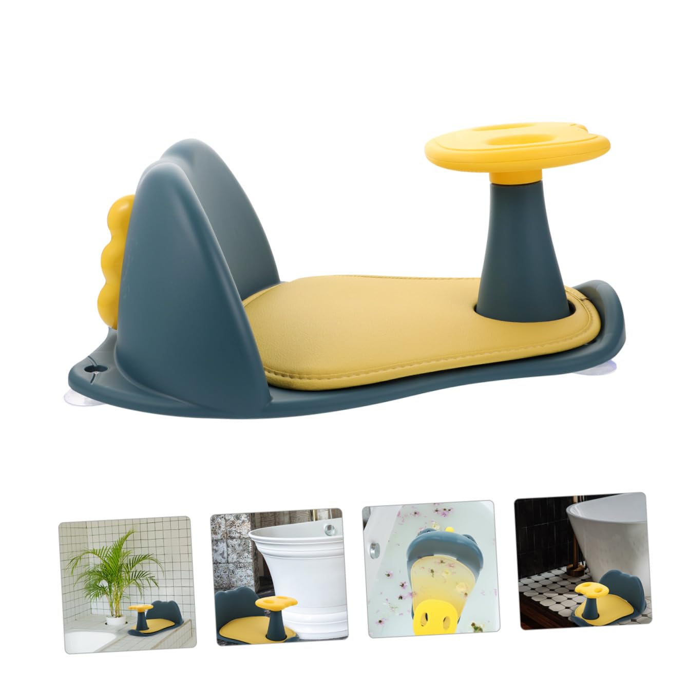 Asiento Bañera Bebe Seguridad Fácil Limpieza Material Resistente Hogar