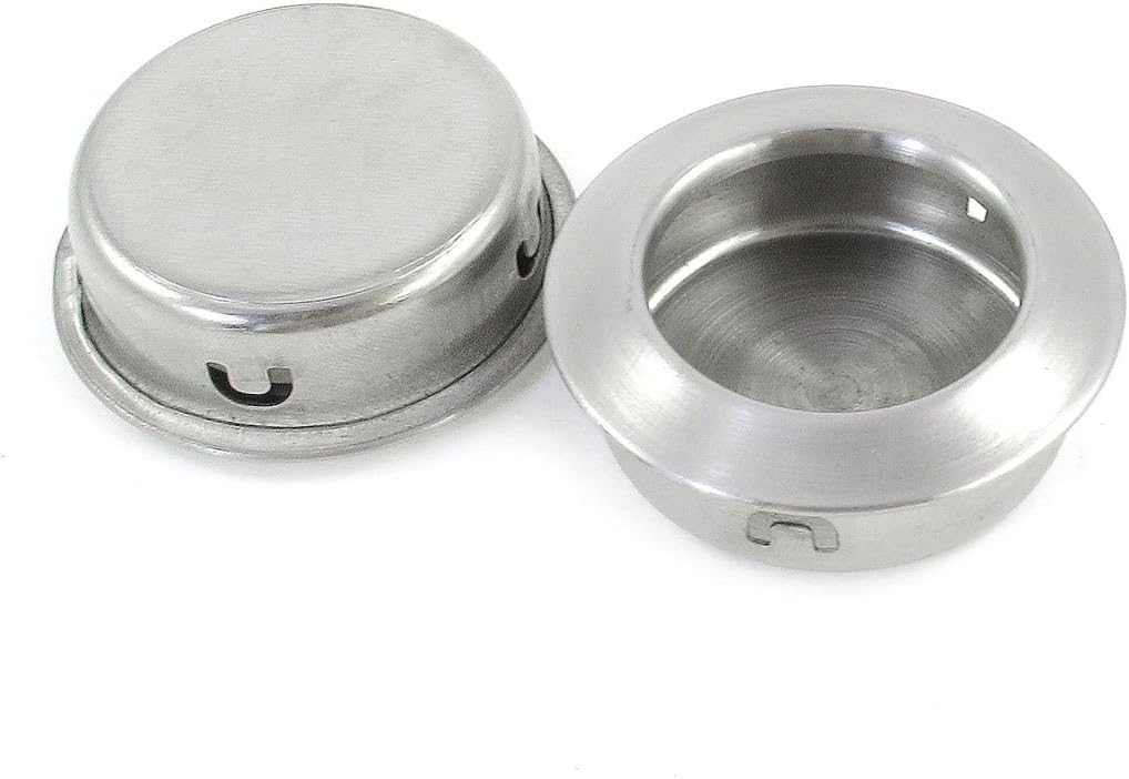 2 Pcs Hardware Parts Stainless Steel Flush Pull Handle Grip