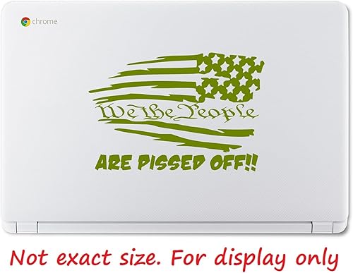 Miniatura 10 de Red Stars Rt. - Calcomanía de vinilo con la bandera estadounidense "We The People are Pissed Off" (We The People are Pissed Off)  UR Impressionspara