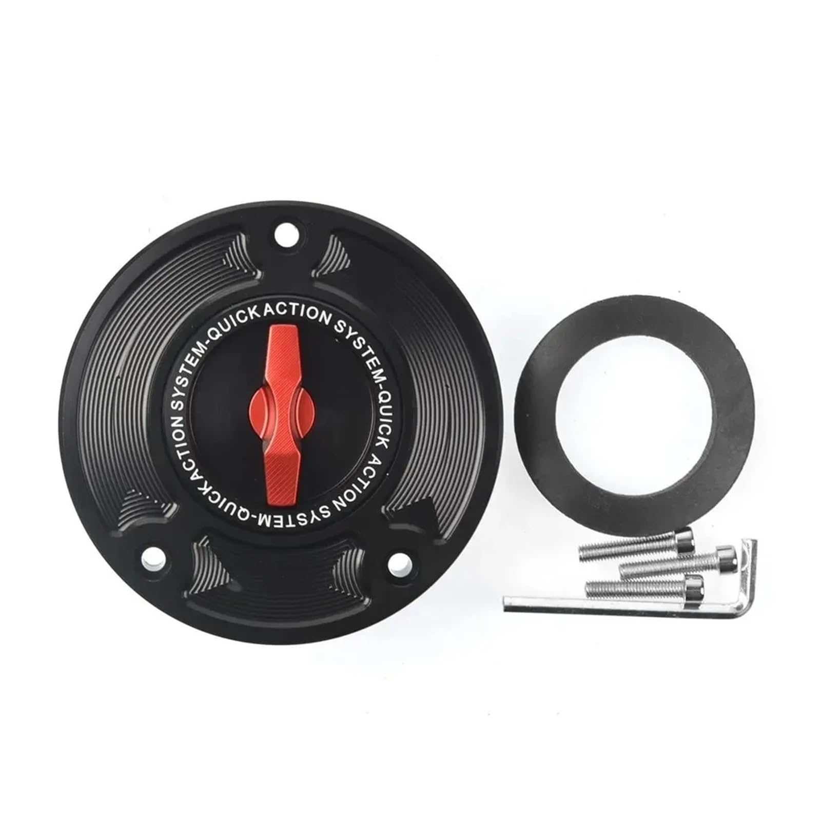 Tappo Serbatoio Tappo Serbatoio Carburante Per Suzuki GSR600 GSR750 | Tappo Del Carburante Senza Chiave CNC Con Valvola Di Sfiato Unidirezionale, Previene Perdite Per Suzuki