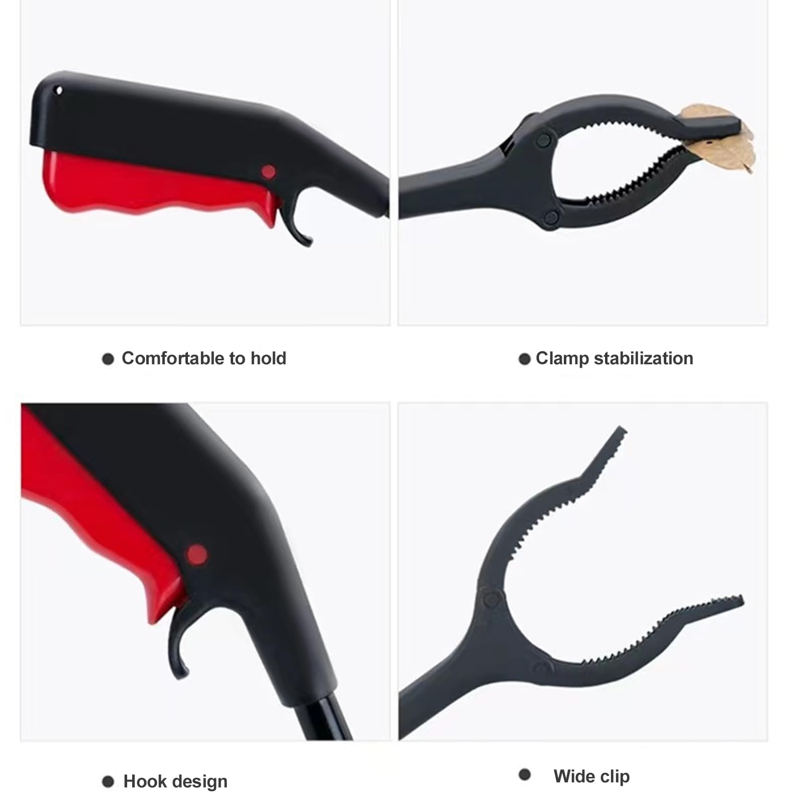 Pinza Raccogli Rifiuti Fiyuer - 4 Pezzi Per Giardino E Casa