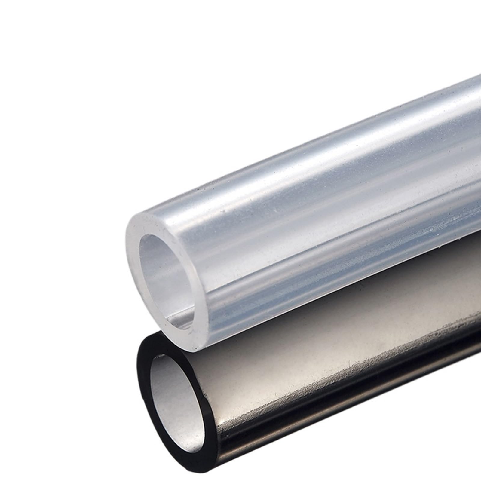 10 unidades de 1 metro de calidad alimentaria transparente de silicona de 5 6 7 8 10 mm de diámetro exterior flexible manguera de gel de sílice para cerveza (7 x 9 mm)