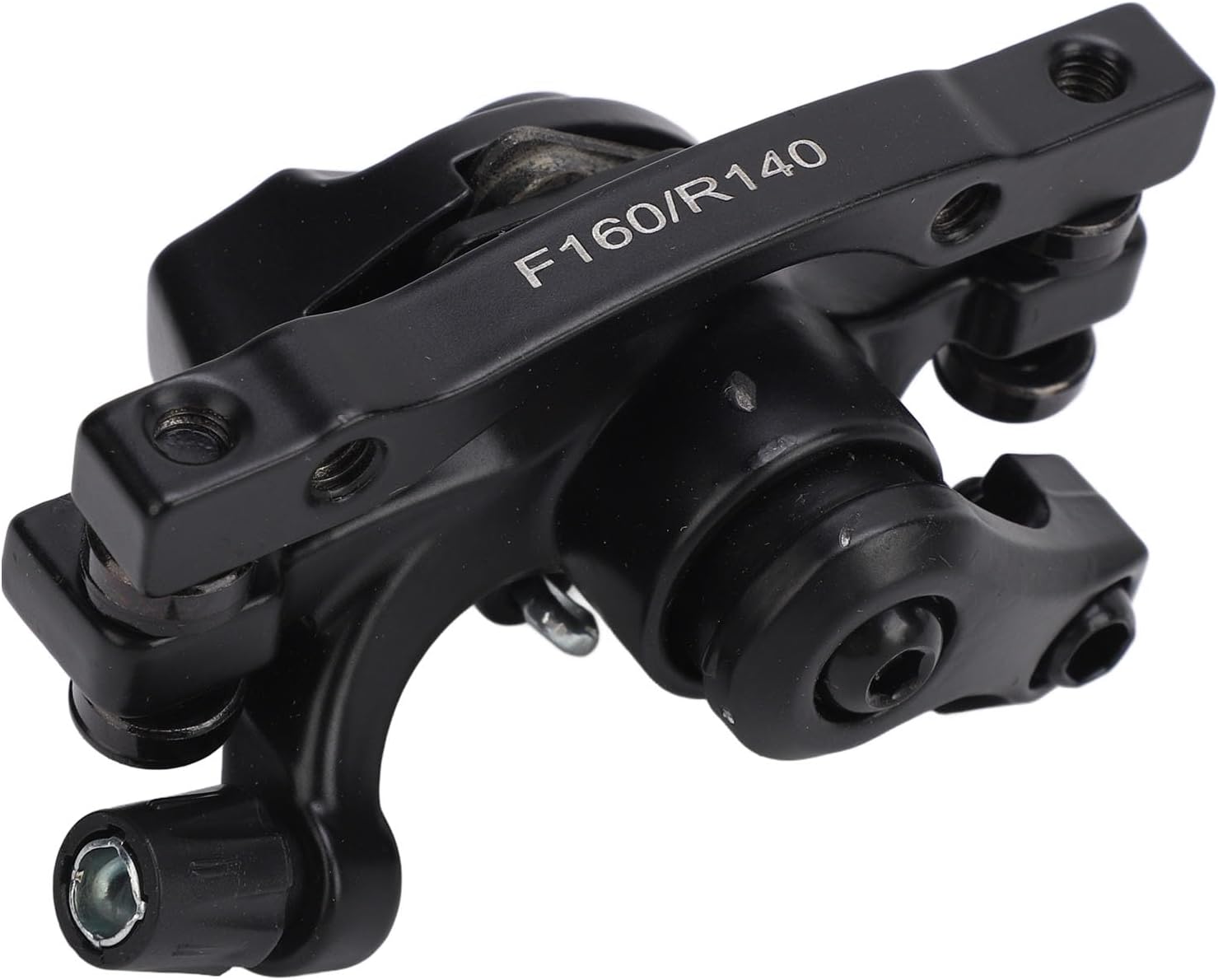 Electric Scooter Brake Caliper, Excellent Braking Power, Scooter Brake Caliper, Aluminum Alloy Construction for M5 Bolt, for Urban Commuters, Leisure Riders, and Daily Commute Scenarios