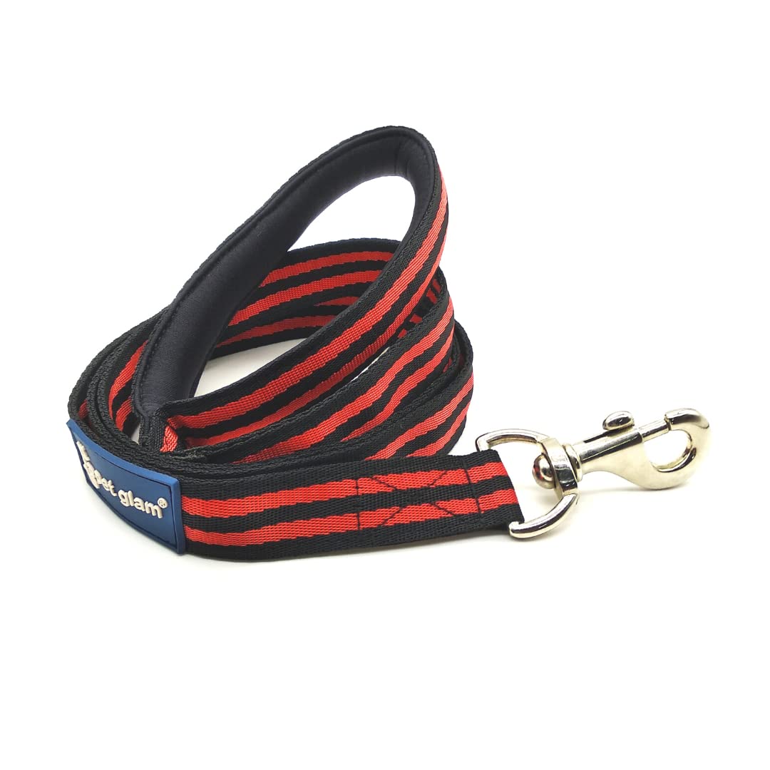 Pet Glam-Dog Leash for Large Dogs-Ryder-for Big Dogs-with Padded Handle-5 Ft Long 1 inch Wide (B0B4PWX42L) Amazon Price History, Amazon Price Tracker