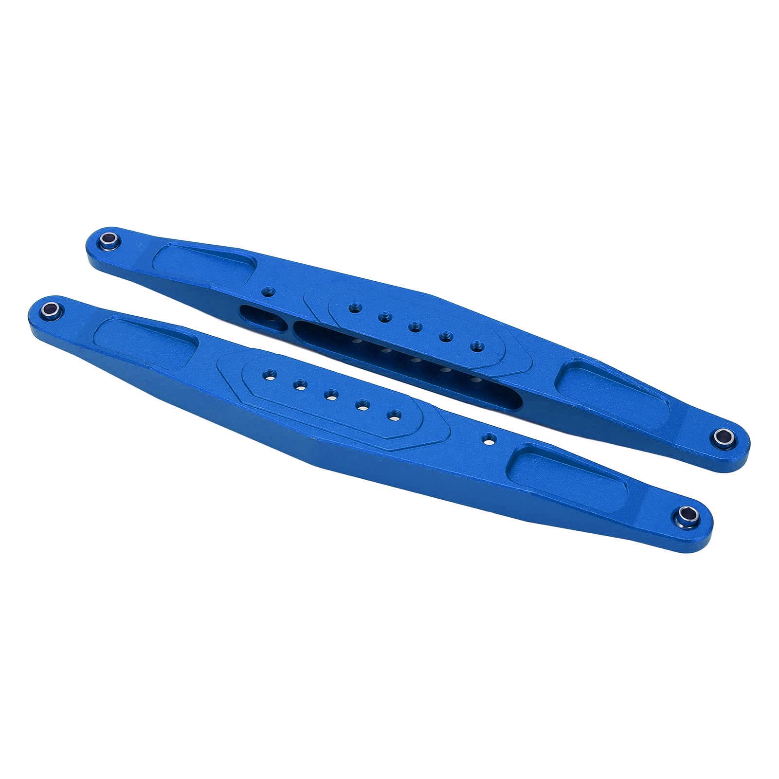 AMONIDA 2 szt. Stop Aluminium RC Tylne Dolne ramię Wleczone o Wysokiej Wytrzymałości dla Losi Baja Rey Hammer Rey 1/10 RC Car (ciemny niebieski)