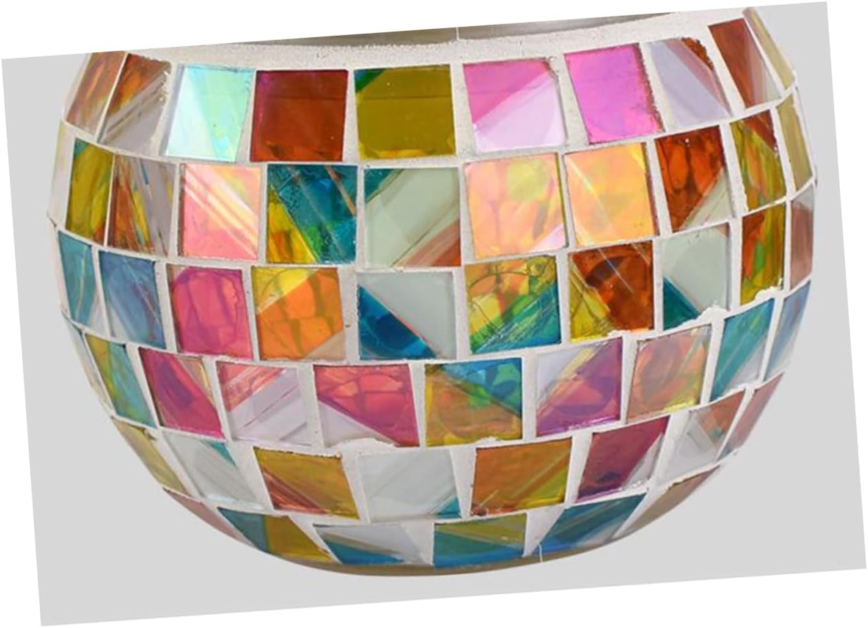 2pcs Solar Led Colorful Glass Ball Jar Lights for Party Decoration Automatic Charging for Balcony and Outdoor Use