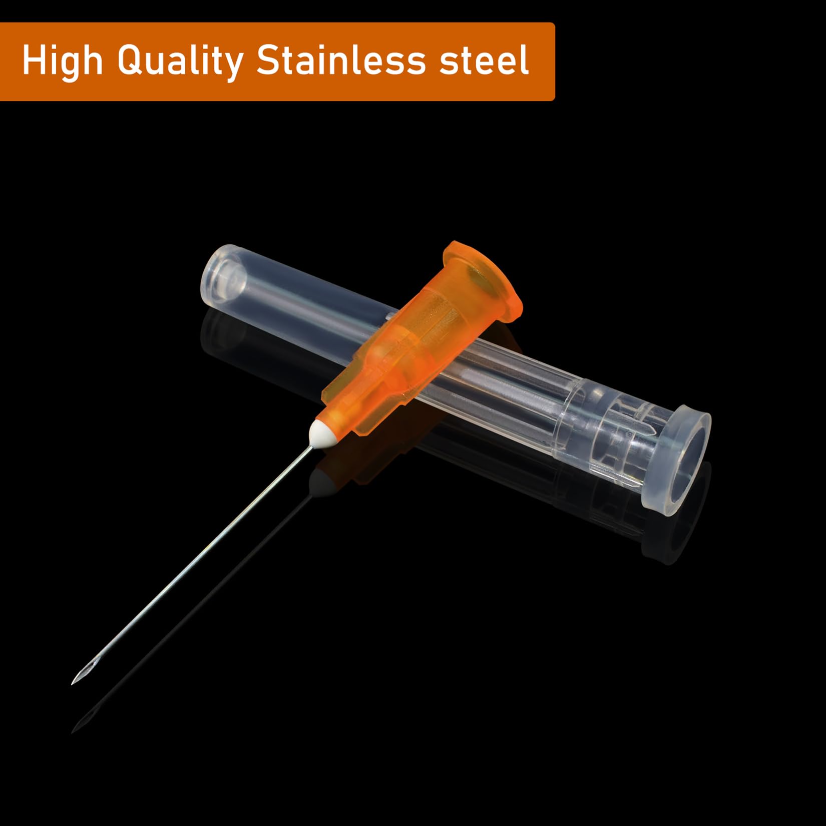 25Ga 1inch/25mm Disposable sterile Needles,Pack of 100 — Amazon image 5