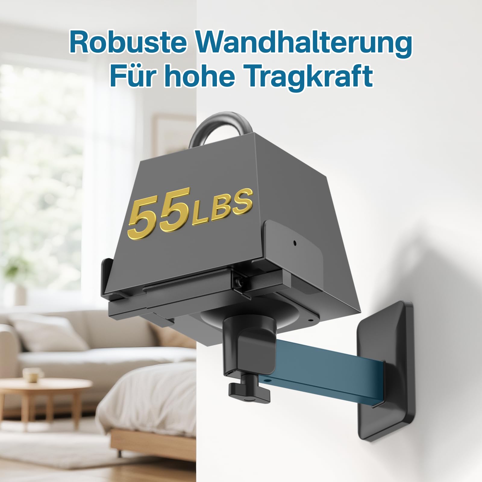 Coppia di supporti da parete regolabili per altoparlanti Klipsch R‑40PM R50M RP‑500M II RP‑600M II RP‑600M II