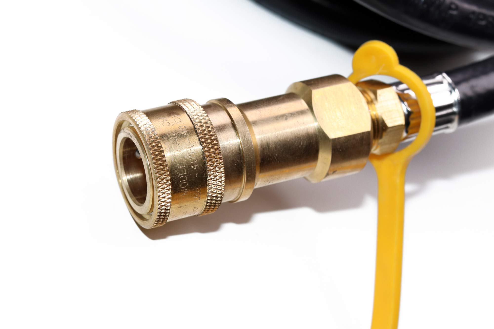 Amazon.com: DOZYANT 12ft Propane Hose Regulator with Tank Gauge for Mr  Heater F271803 Big Buddy Heater - 3/8 inch Female Quick Connect x QCC1  Propane Tank Connection, Quick Connect for Radiant Cabinet :