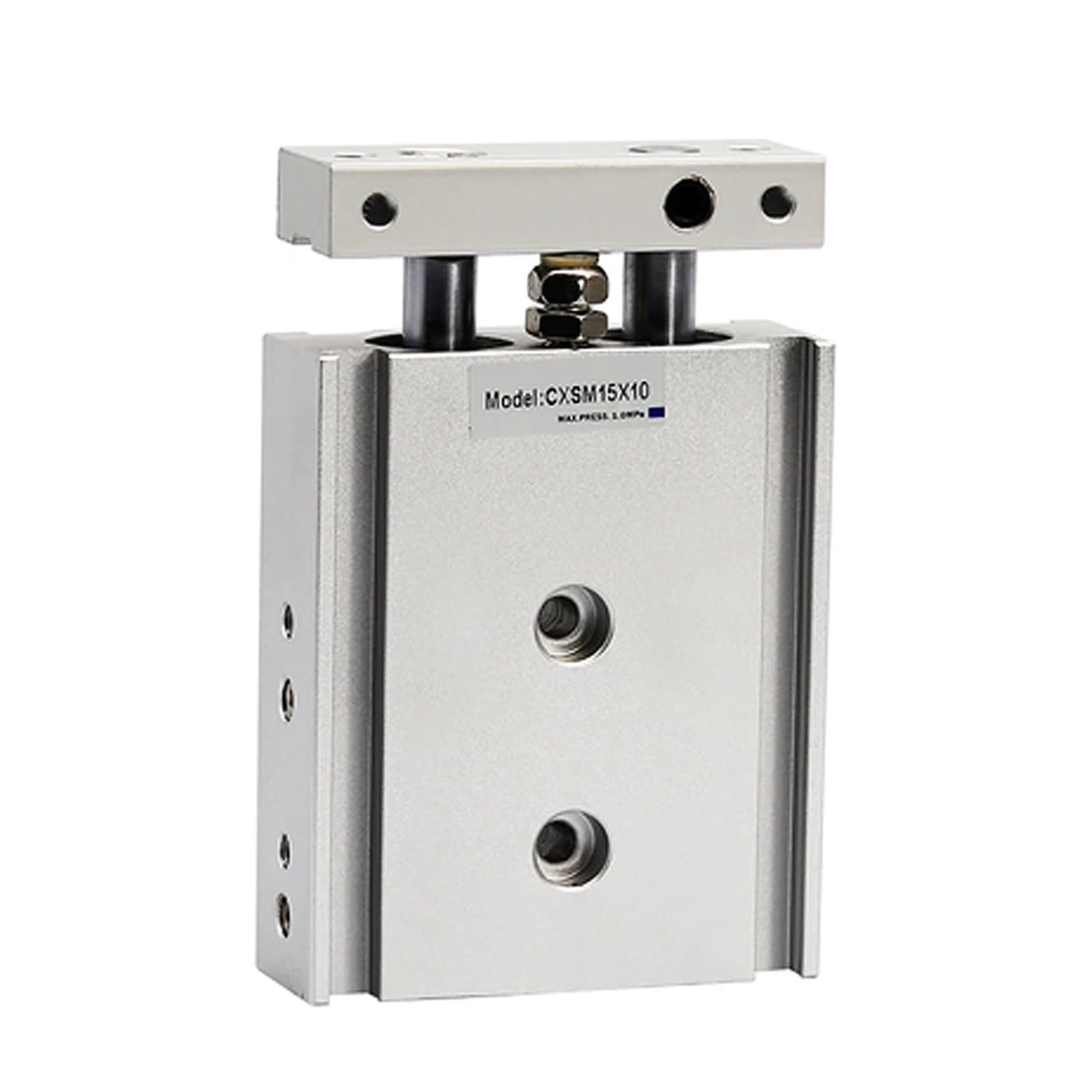 Cilindro Pneumatico a Doppio Effetto Serie CXSM CXSM10/15/20/25/32 Corsa 10/20//30/40/50//60/70/75/100/125 SMC Sostituzione Doppio Stelo(CXSM15,Stroke 10mm)