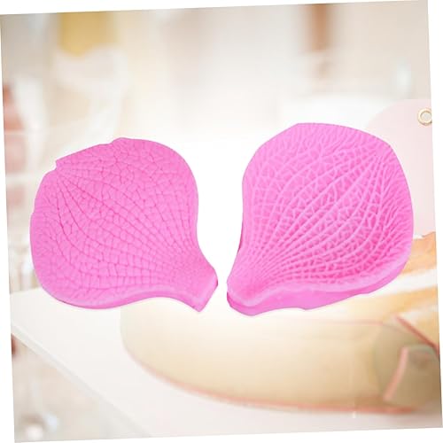 Miniatura 7 de Veemoon Moldes para fondant, moldes de silicona, moldes para tartas, moldes para pasteles, moldes para gelatinas, moldes para hornear, pétalos,