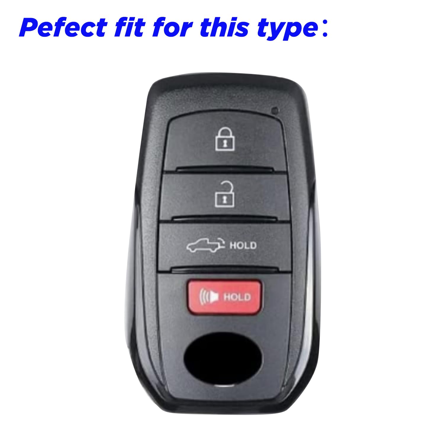 Rav4 Key Fob Cover Soft Silicone Key Fob Cover For Toyota Camry - Foto 6