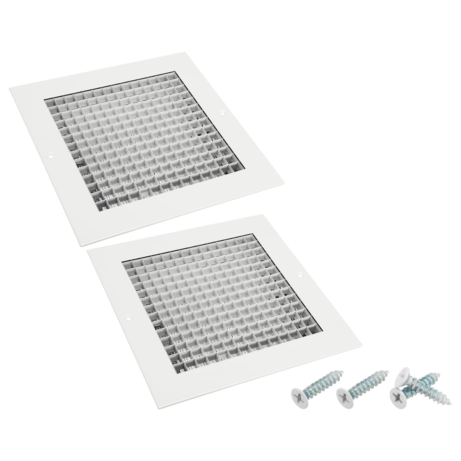 Grille de retour d'air nid d'abeille 8x8 couverture ventilation alliage aluminium