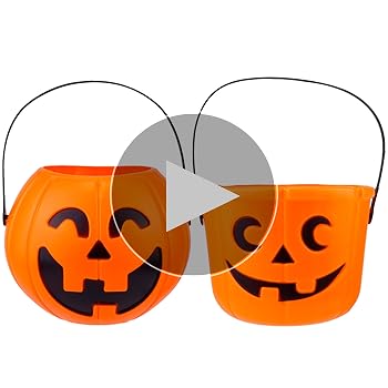 Amazon.co.jp: LIOOBO ハロウィン かぼちゃ バケツ 飾り