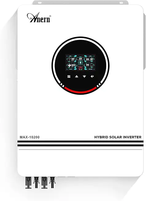 10.2KW Solar Hybrid Inverter All in One, 48V DC to 220V-230V AC On/Off Grid Pure Sine Wave Solar Inv...