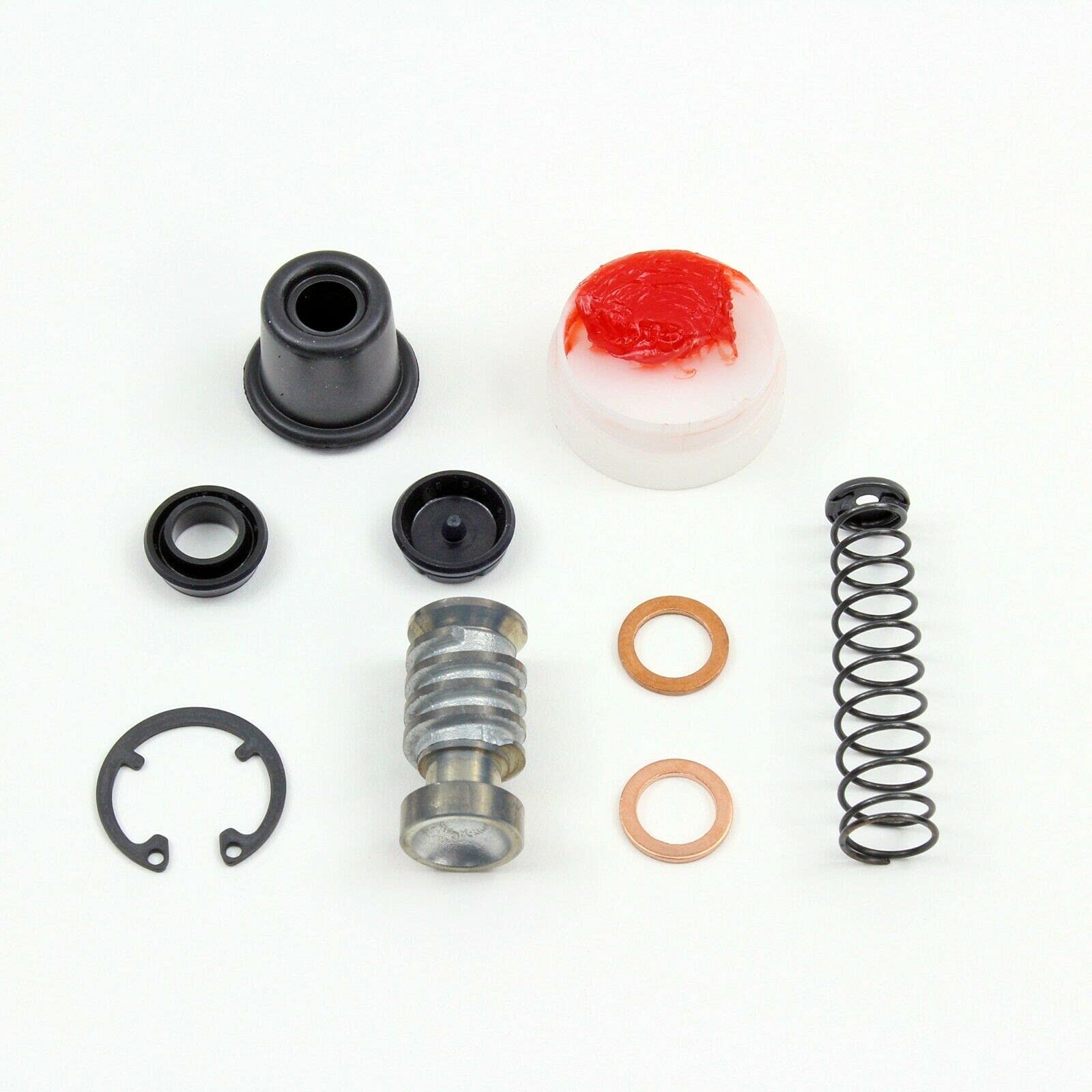 Motorcycle Rear Brake Master Cylinder Rebuild kit for select Honda models by Brakecrafters BC256MH