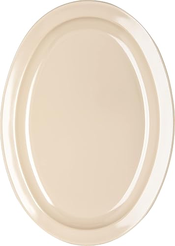 Miniatura 2 de Carlisle - Kingline - Platos de melamina., Bronceado, 12