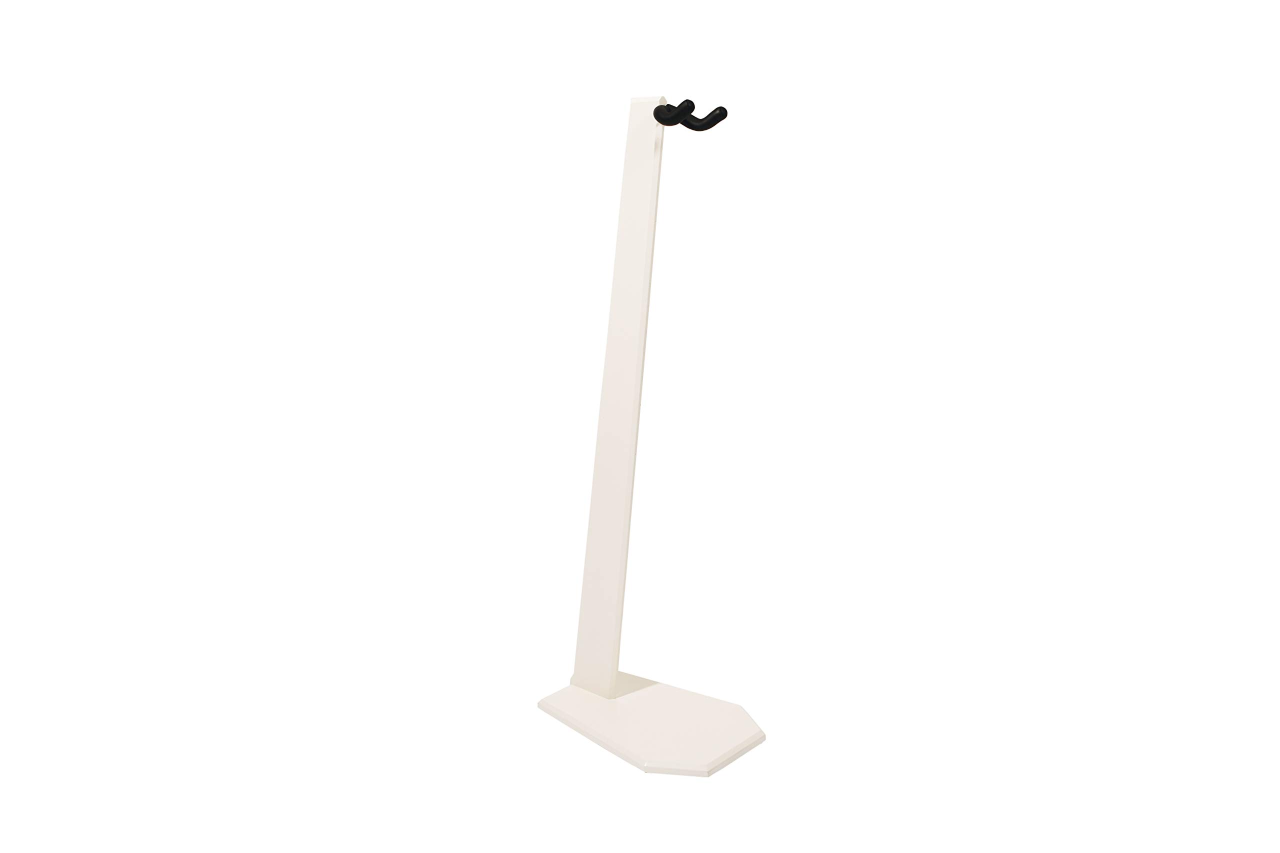 Ruach GS-5 - Supporto in legno per chitarra acustica, elettrica e basso, colore: Bianco