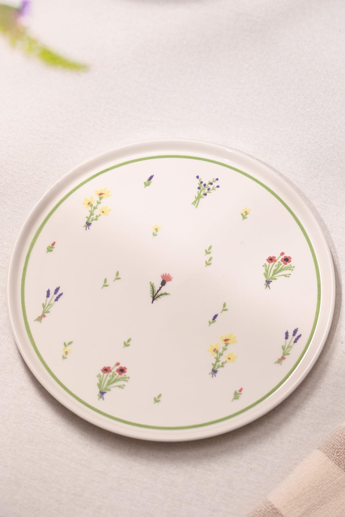 Botanical Seramik 4'lü Servis Tabağı Seti 26,5 cm