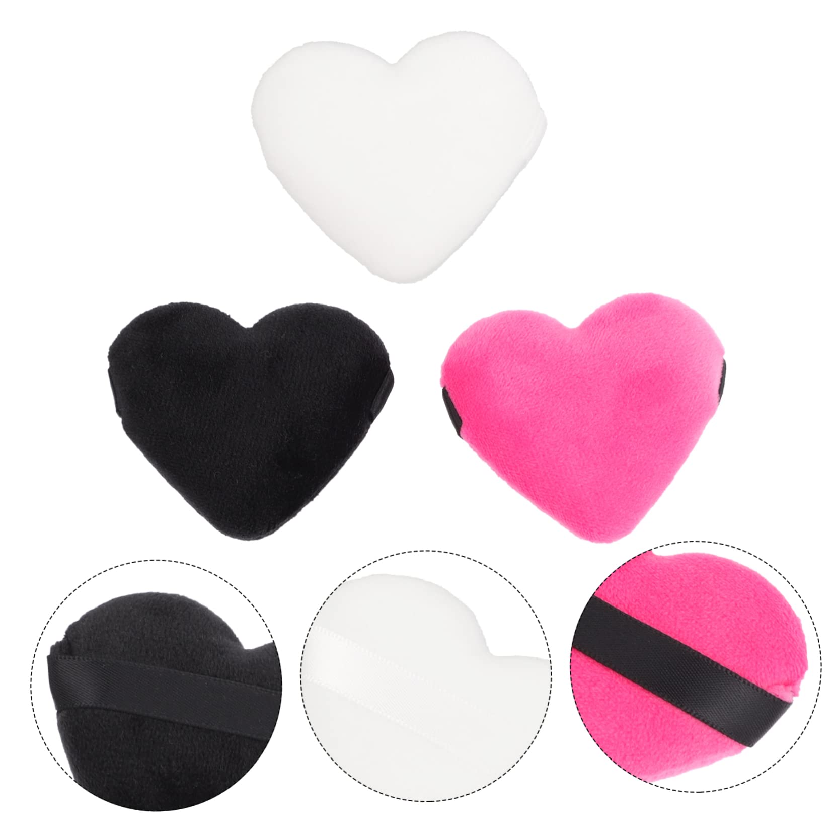 Healeved Comfy Touch Beauty Powder 9pcs Soft Makeup Sponges for Foundation Blush and Setting Powder
