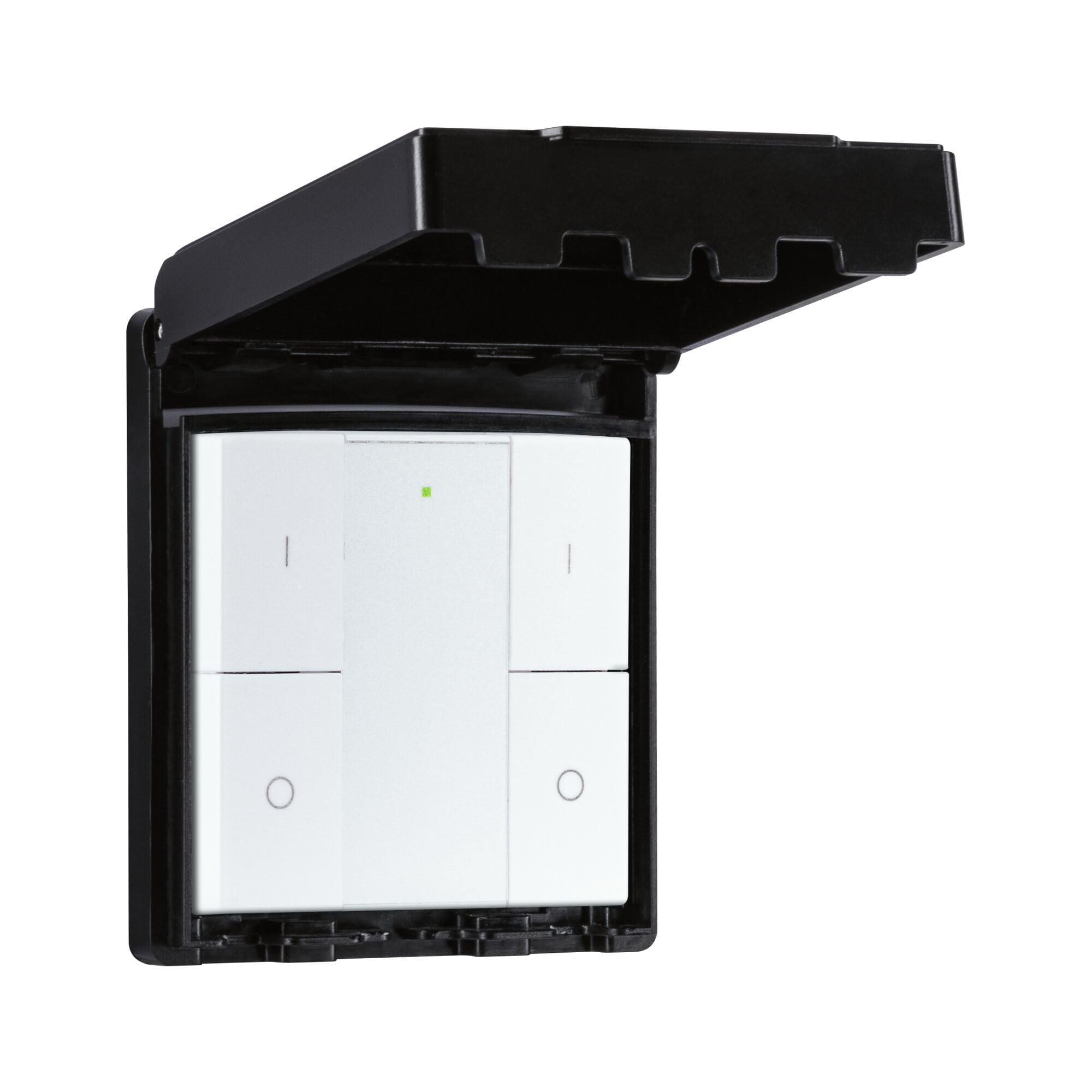 Paulmann 50137 Smart Home Zigbee wyłącznik ścienny Outdoor IP44 on/off/ściem biały sterowanie tworzywo sztuczne