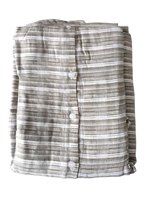 Image of MENMAII Women's [L-4XL] Full Open /Front Buttoned [a Kind of Adaptive Clothing] Multipurpose Nighty for Maternity /Pregnancy /Elderly /Patient /Feeding /Hospital Purpose Nighty Calf Length