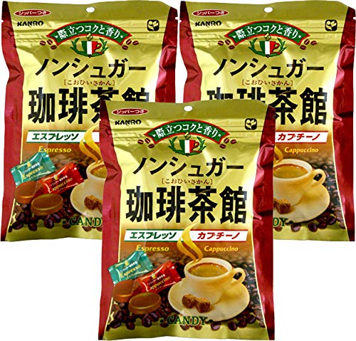 KanroNon Sugar Coffee Chakan 2.53oz/72g (3 Pack)