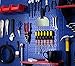 Wall Control 30-P-3232BU Blue Metal Pegboard Pack