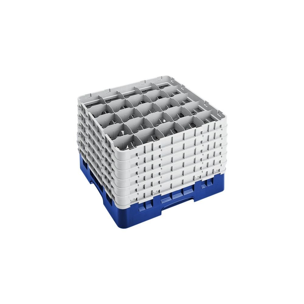 Camrack Glass Rack, W/6 Extenders, Full Size, 25 Compartments, 3-1/2'' Max. Dia., 11-3/4'' Max. (2 Pieces/Unit)